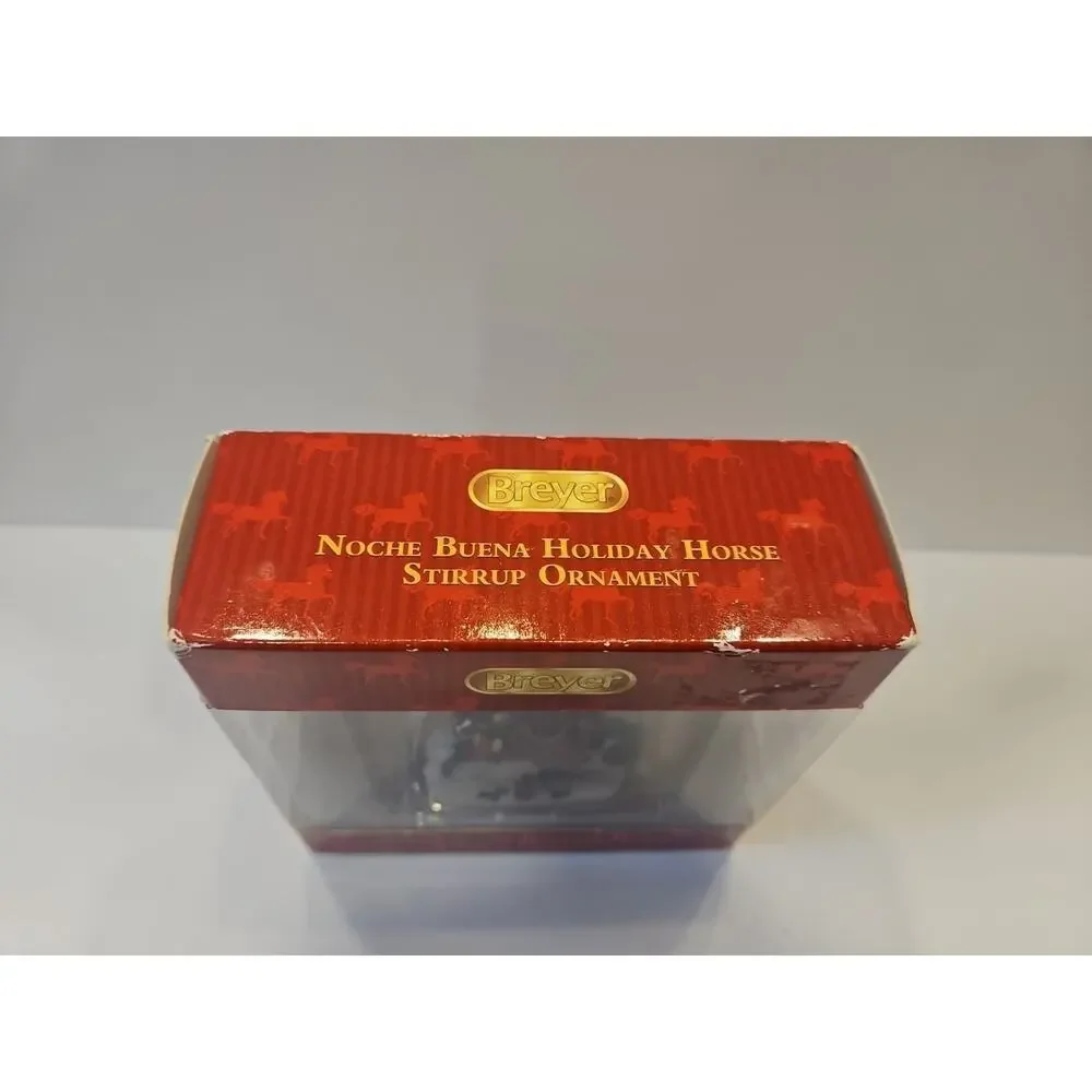BREYER Noche Buena Holiday Horse Stirrup Ornament‎ #700312